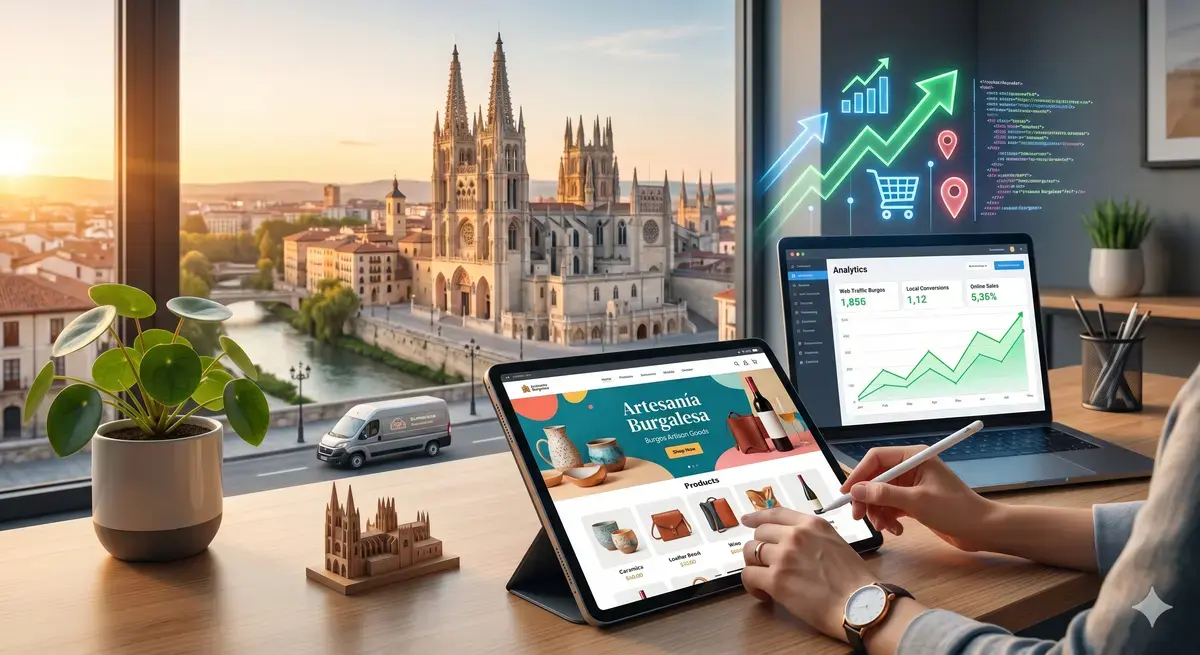 Portada de Diseño web en Burgos: guía completa para negocios locales 2026