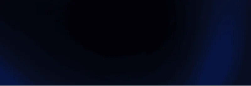 Fondo decorativo con gradiente azul para el pie de página de DAROX