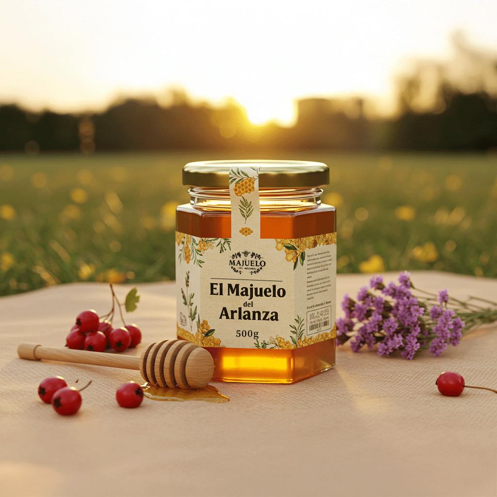 El Majuelo del Arlanza: detalle visual del branding y experiencia digital desarrollados por DAROX